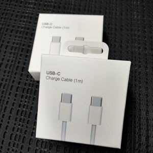 Duo Pack: iPhone 15 Pro Max 20W USB-C to USB-C Fast Charging Cables (3.28ft)